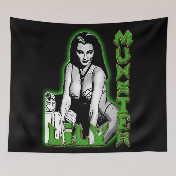 Item preview, Goth Queens Lily Vintage - The Horror Movie Lily designed and sold by WeberArtFashion.