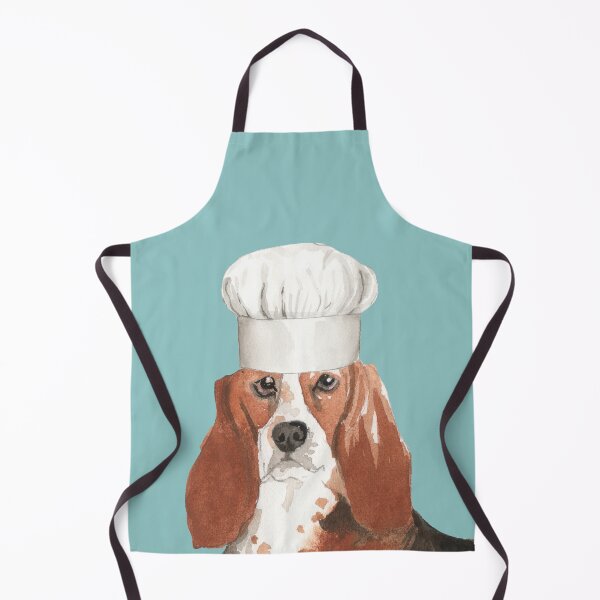 Item preview, Basset Hound Chef  designed and sold by beastieboutique.