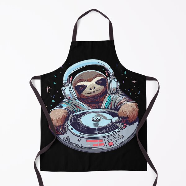 Item preview, Dj sloth music animal designed and sold by Arctic frame studio.