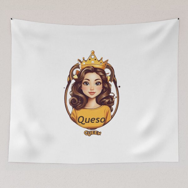 Item preview, reina del queso designed and sold by Gigglyvibes.