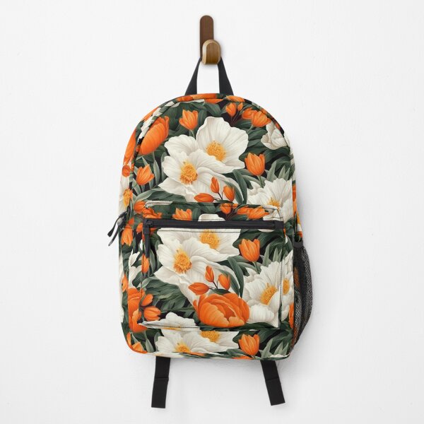 Item preview, Tulip flowers garden orange designed and sold by Alessandro Remo Mazzoni Remotextiles.