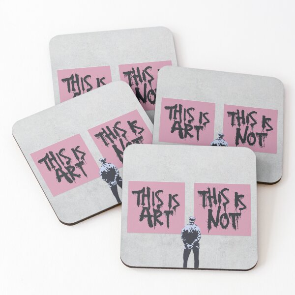 Item preview, This is Art. This is not. | Urban Art Museum designed and sold by NerdyBerlin.