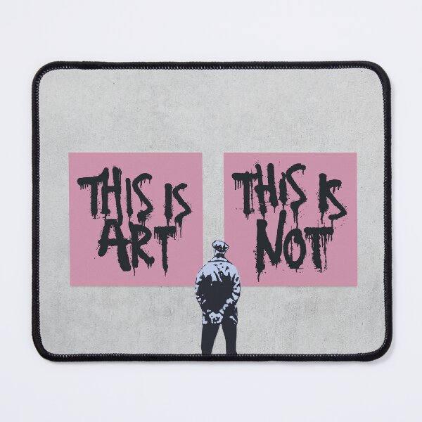 Item preview, This is Art. This is not. | Urban Art Museum designed and sold by NerdyBerlin.