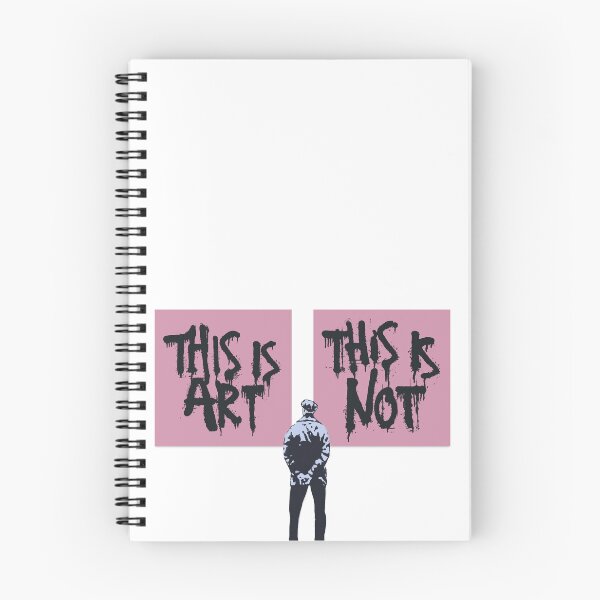 Item preview, This is Art. This is not. | Urban Art Museum designed and sold by NerdyBerlin.