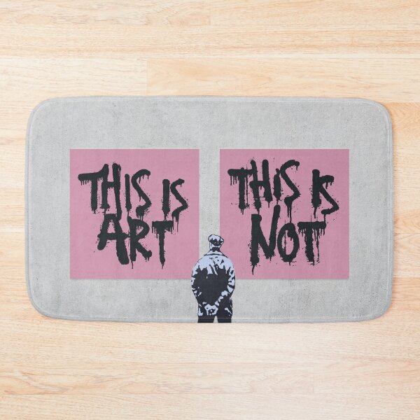 Item preview, This is Art. This is not. | Urban Art Museum designed and sold by NerdyBerlin.
