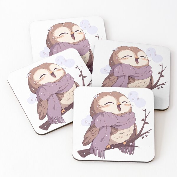 Item preview, Sleepy Owl: Cozy Moonlit Moments on a Branch designed and sold by PaintbrushPlace.