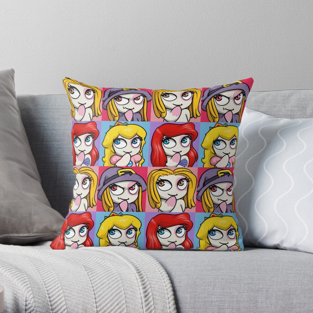GoEaSyTwitch 3ccinedition Throw Pillow