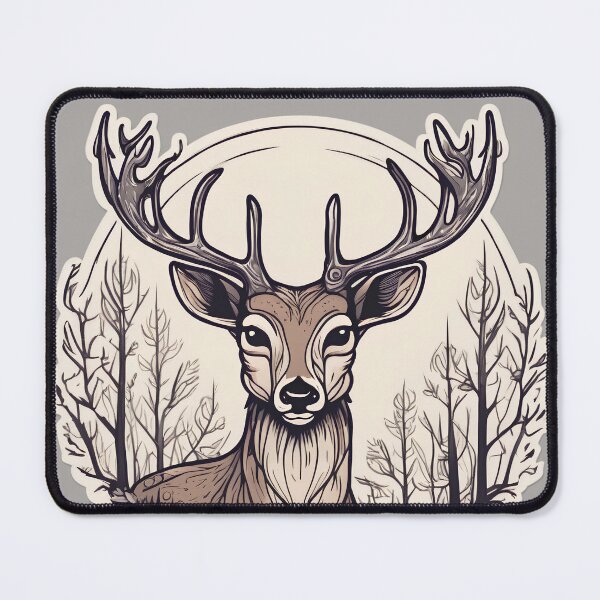 Item preview, Woodland deer designed and sold by Maths-4-Nerds.