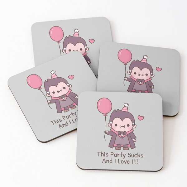 Item preview, Funny Cute Vampire This Party Sucks And I Love It designed and sold by rustydoodle.