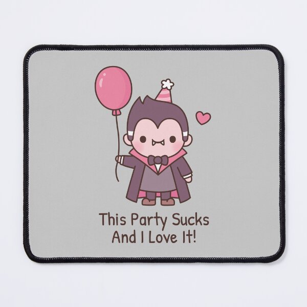 Item preview, Funny Cute Vampire This Party Sucks And I Love It designed and sold by rustydoodle.