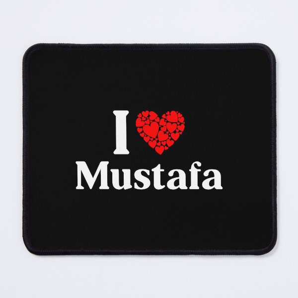 Item preview, Mustafa Heart - I Love Mustafa designed and sold by MiraclePitts.
