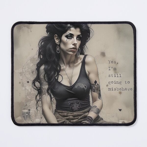 Item preview, [AI Art] “Yes, I’m still going to misbehave” designed and sold by Sissle.