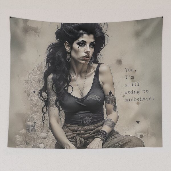 Item preview, [AI Art] “Yes, I’m still going to misbehave” designed and sold by Sissle.