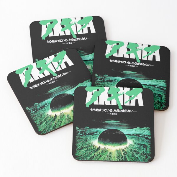 Item preview, Akira Green Japanese Cyberpunk City Explosion Classic designed and sold by pershallmaegan.