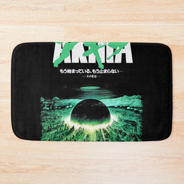 Item preview, Akira Green Japanese Cyberpunk City Explosion Classic designed and sold by pershallmaegan.