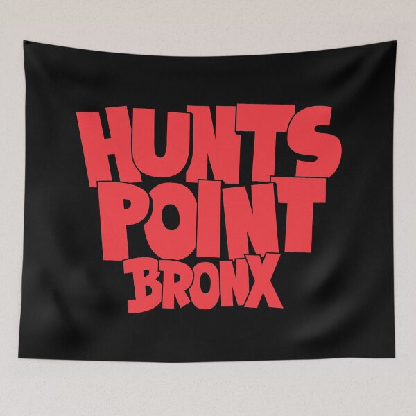 Item preview, Hunts Point Bronx NYC - Bold Block Letter Comic Style designed and sold by Boogosh.