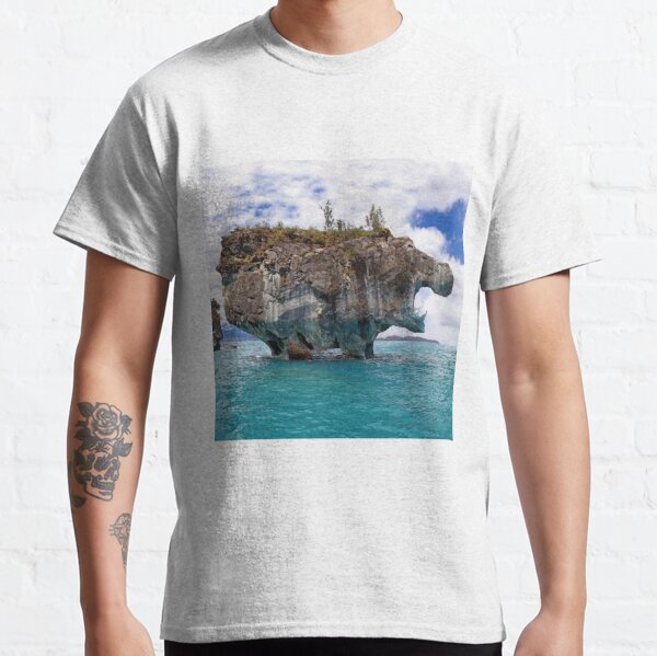 Hippo Rock Cold Feet surreal rock formations Classic T-Shirt