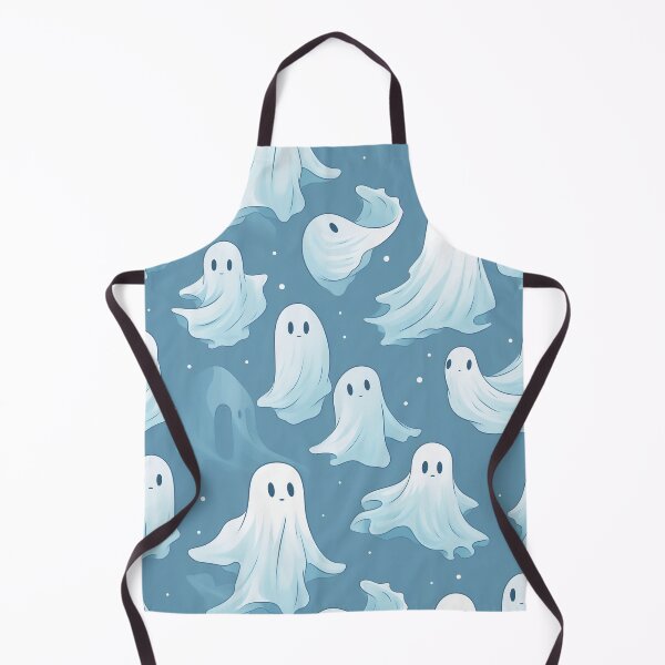 Item preview, Ghostly White Specters: Hauntingly Beautiful Halloween Graphics! 2, Seamless designed and sold by zerocrystal.