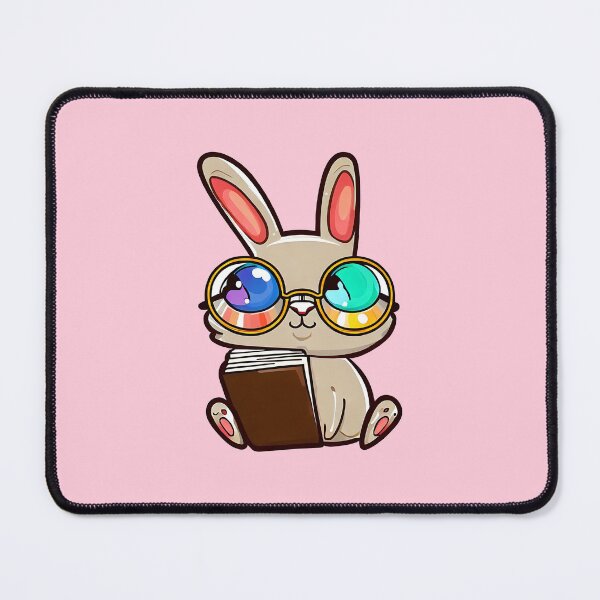 Item preview, Colorful Red-Eared Rabbit With Glasses designed and sold by wintodig.