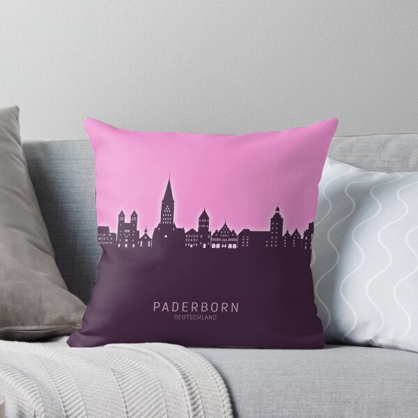Artikelvorschau, Paderborn Deutschland Skyline entworfen und verkauft von ArtPrints.