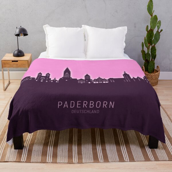 Artikelvorschau, Paderborn Deutschland Skyline entworfen und verkauft von ArtPrints.