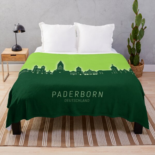 Artikelvorschau, Paderborn Deutschland Skyline entworfen und verkauft von ArtPrints.