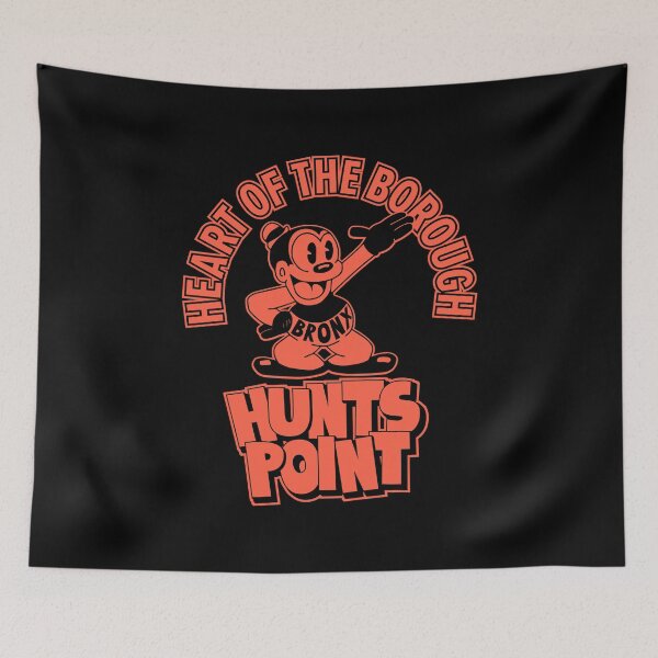 Item preview, Hunts Point Bronx NYC - Comic-Style Neighborhood Vibe designed and sold by Boogosh.