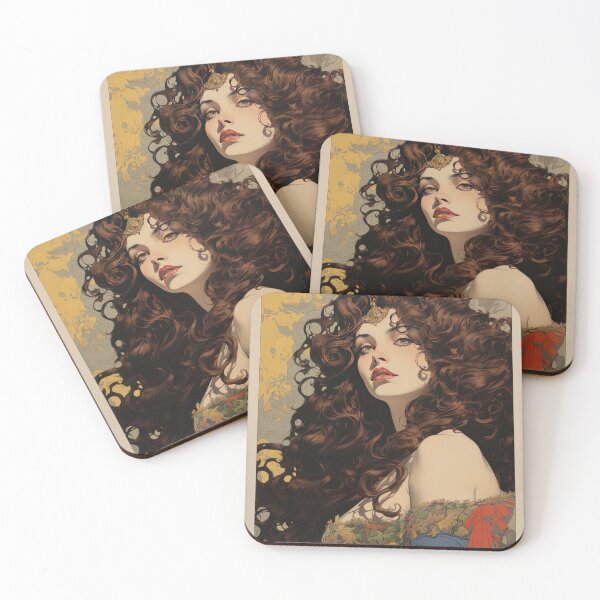 Item preview, Pensive Beauty designed and sold by Retro Type.