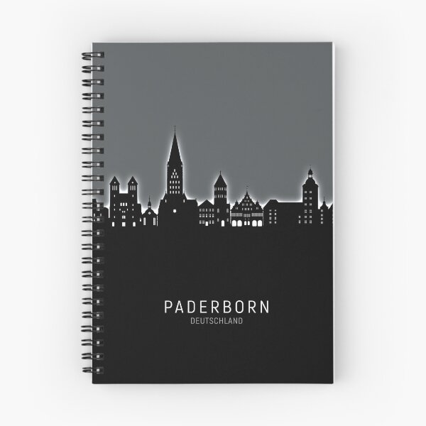 Artikelvorschau, Paderborn Deutschland Skyline entworfen und verkauft von ArtPrints.