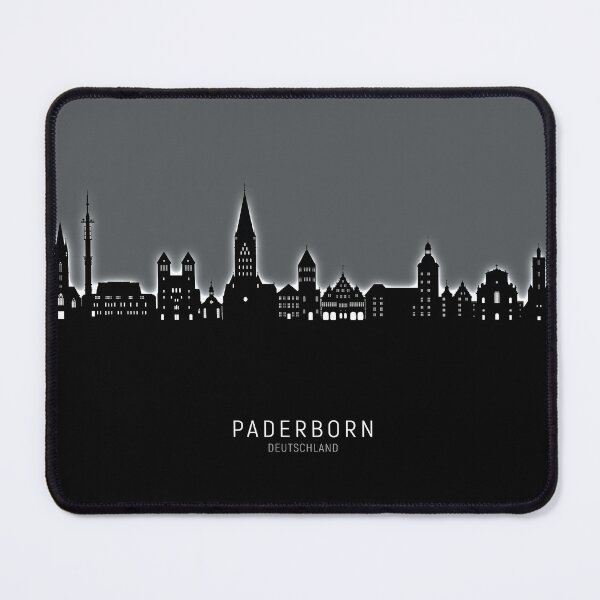Item preview, Paderborn Germany Skyline designed and sold by ArtPrints.