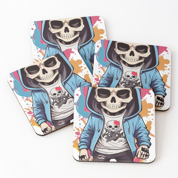 Item preview, Fashionable Skull designed and sold by erziasyamitta.
