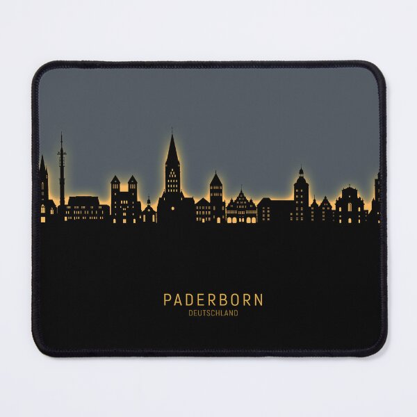 Item preview, Paderborn Germany Skyline designed and sold by ArtPrints.