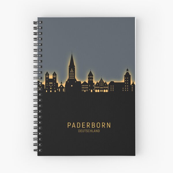 Artikelvorschau, Paderborn Deutschland Skyline entworfen und verkauft von ArtPrints.