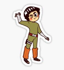 Pegatina Rock Lee