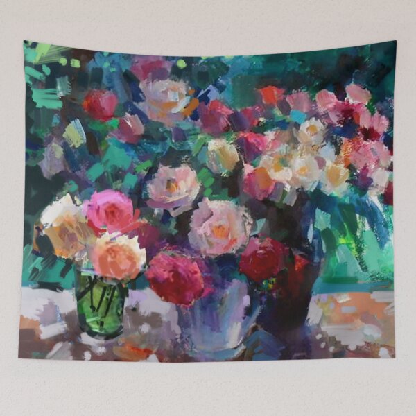 Item preview, Flowers on The Garden Table designed and sold by aastankovic.