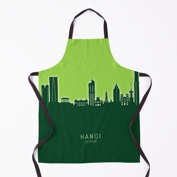 Artikelvorschau, Hanoi (Saigon) Vietnam Skyline entworfen und verkauft von ArtPrints.