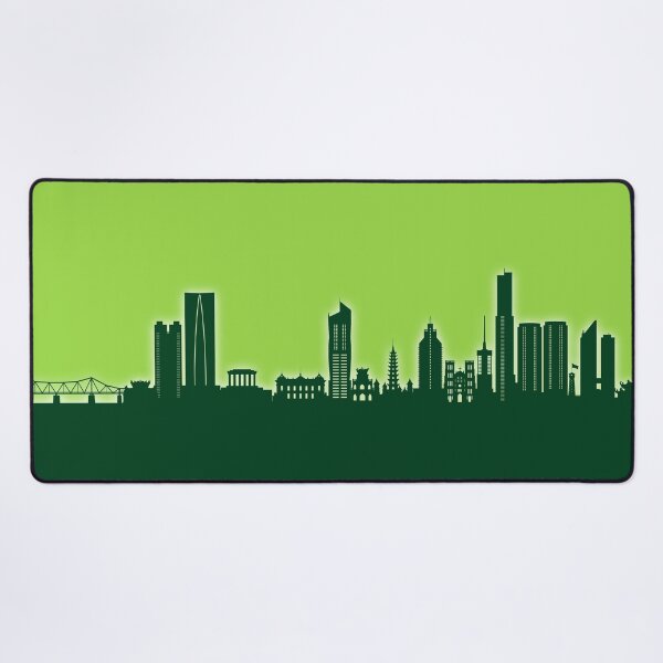 Item preview, Hanoi (Saigon) Vietnam Skyline designed and sold by ArtPrints.