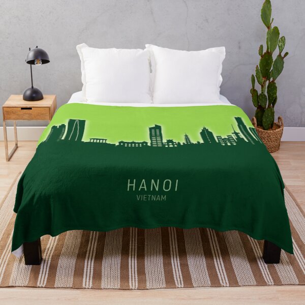 Artikelvorschau, Hanoi (Saigon) Vietnam Skyline entworfen und verkauft von ArtPrints.