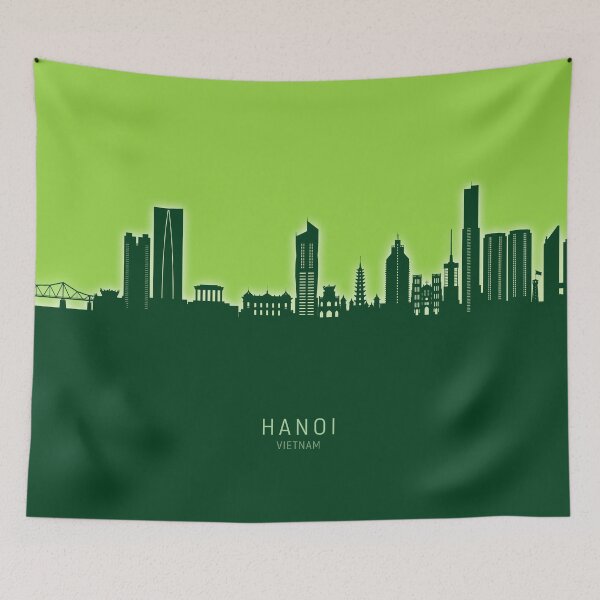Item preview, Horizonte de Vietnam de Hanoi (Saigón) designed and sold by ArtPrints.