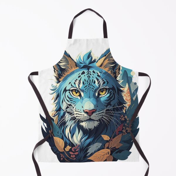 Artikelvorschau, Luchs-Illustration im Vektorstil entworfen und verkauft von NordicBadger.