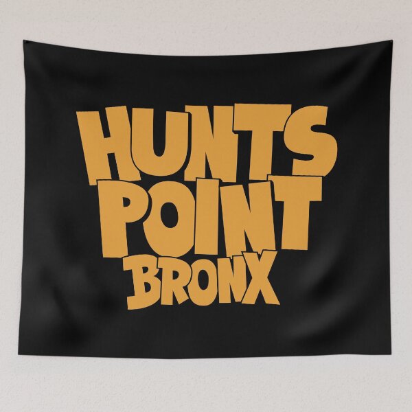Item preview, Hunts Point Bronx NYC - Bold Block Letter Comic Style designed and sold by Boogosh.