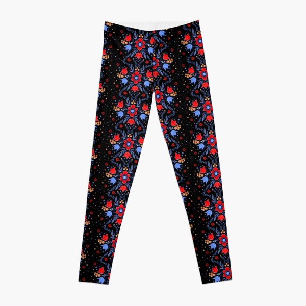 Flower Power Capri Leggings