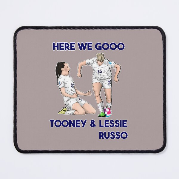 Item preview, Here We Gooo Tooney _amp_ Lessie Russo Lionesses Women’s England Football designed and sold by quenbiawe.