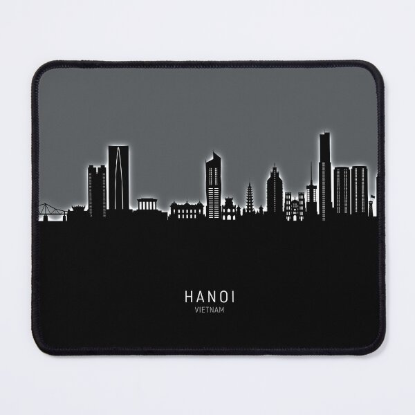 Item preview, Hanoi (Saigon) Vietnam Skyline designed and sold by ArtPrints.