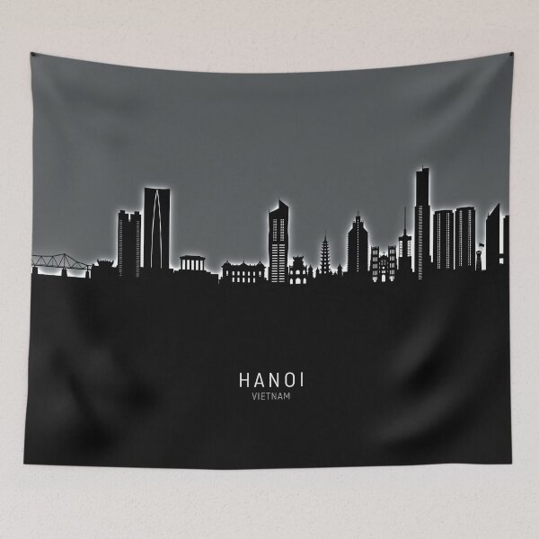 Item preview, Horizonte de Vietnam de Hanoi (Saigón) designed and sold by ArtPrints.