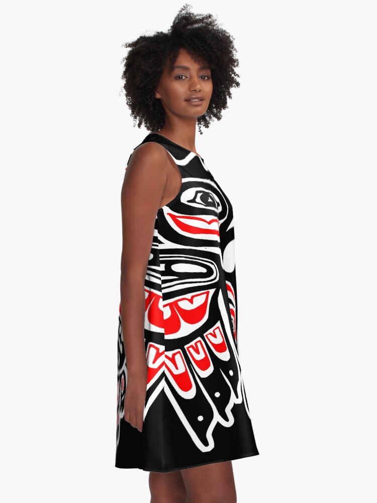 Alternate view of Alaskan Eagle A-Line Dress