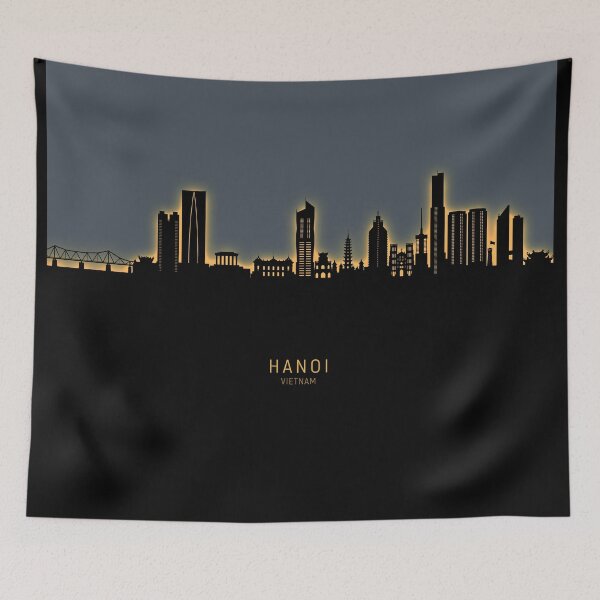 Item preview, Horizonte de Vietnam de Hanoi (Saigón) designed and sold by ArtPrints.