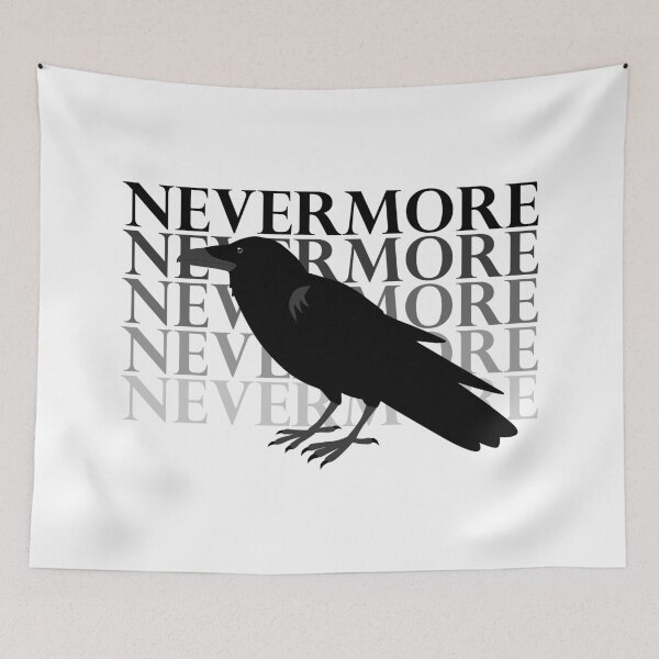 Item preview, Quoth the Raven 'Nevermore' designed and sold by Studio Mattie.