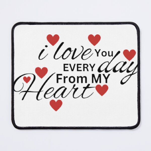 Item preview, I love you design  designed and sold by PrintopiaHub.