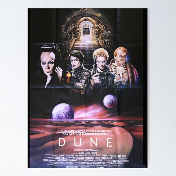 Item preview, Dune Movie Poster 1984 Italian Foreign  designed and sold by BernieWest.